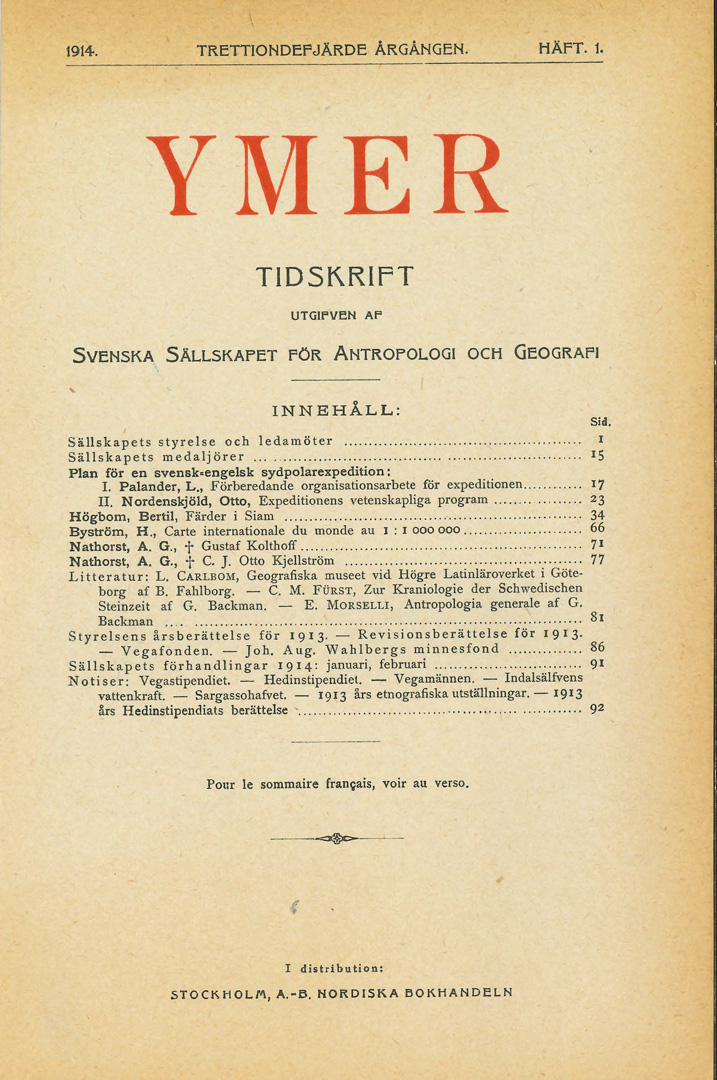 YMER 1914