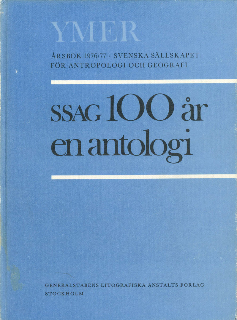 SSAG 100 – år en antologi