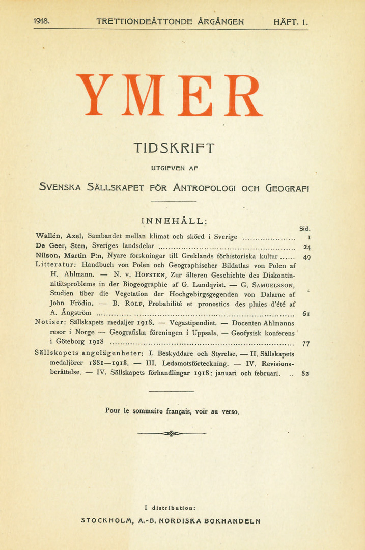 YMER 1918