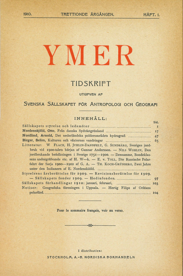 YMER 1910