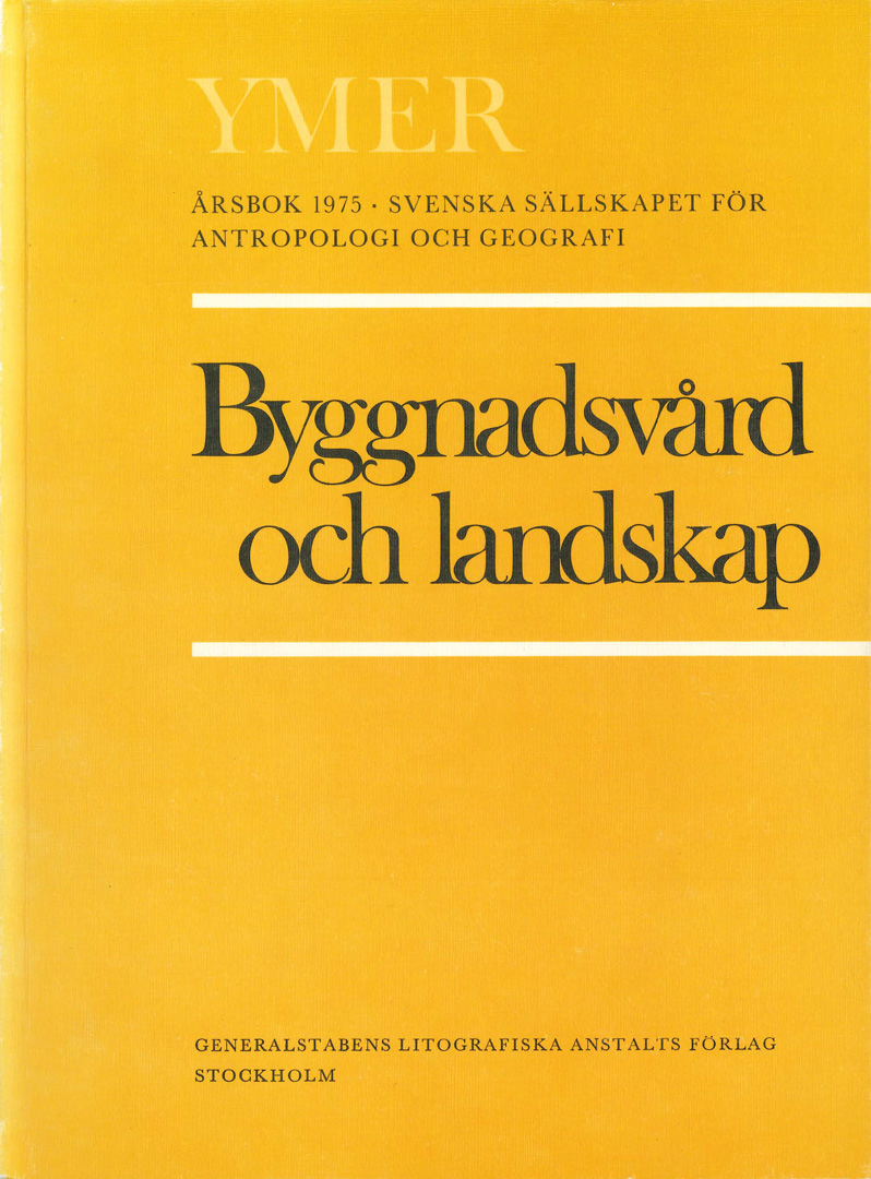 Byggnadsvård och landskap