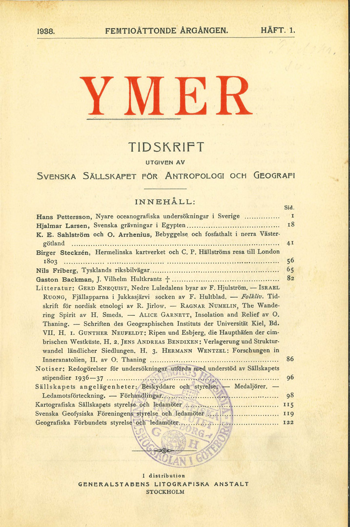 YMER 1938