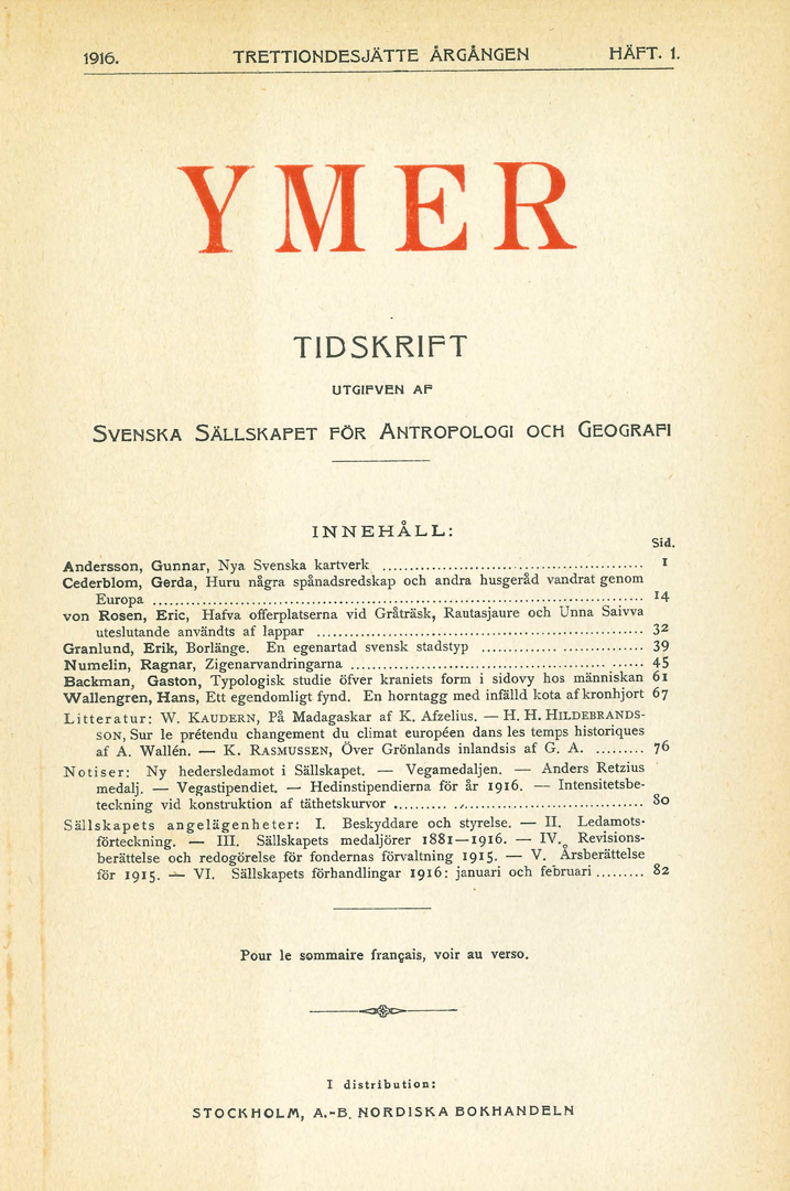 YMER 1916