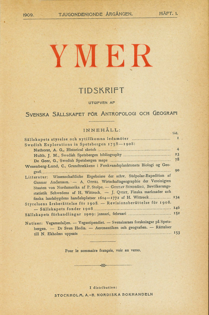 YMER 1909