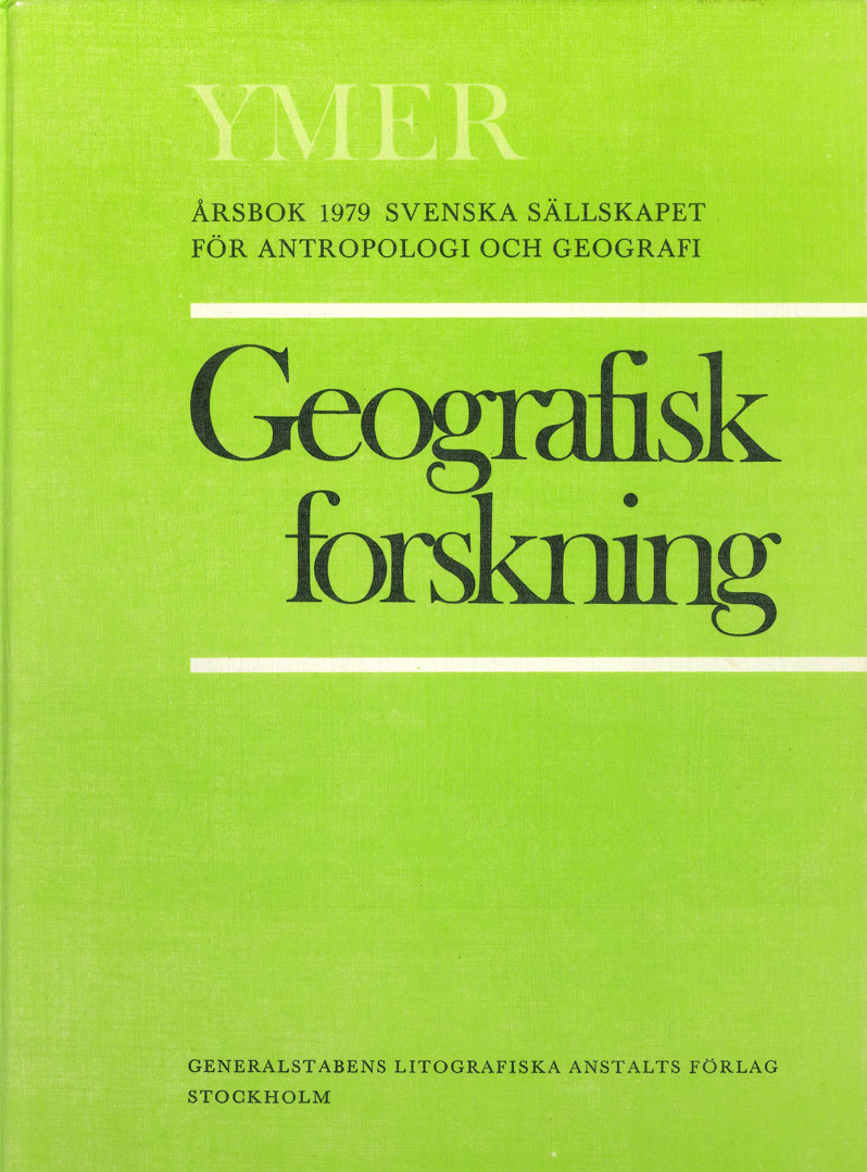 Geografisk forskning