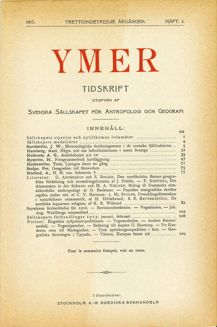 YMER 1913